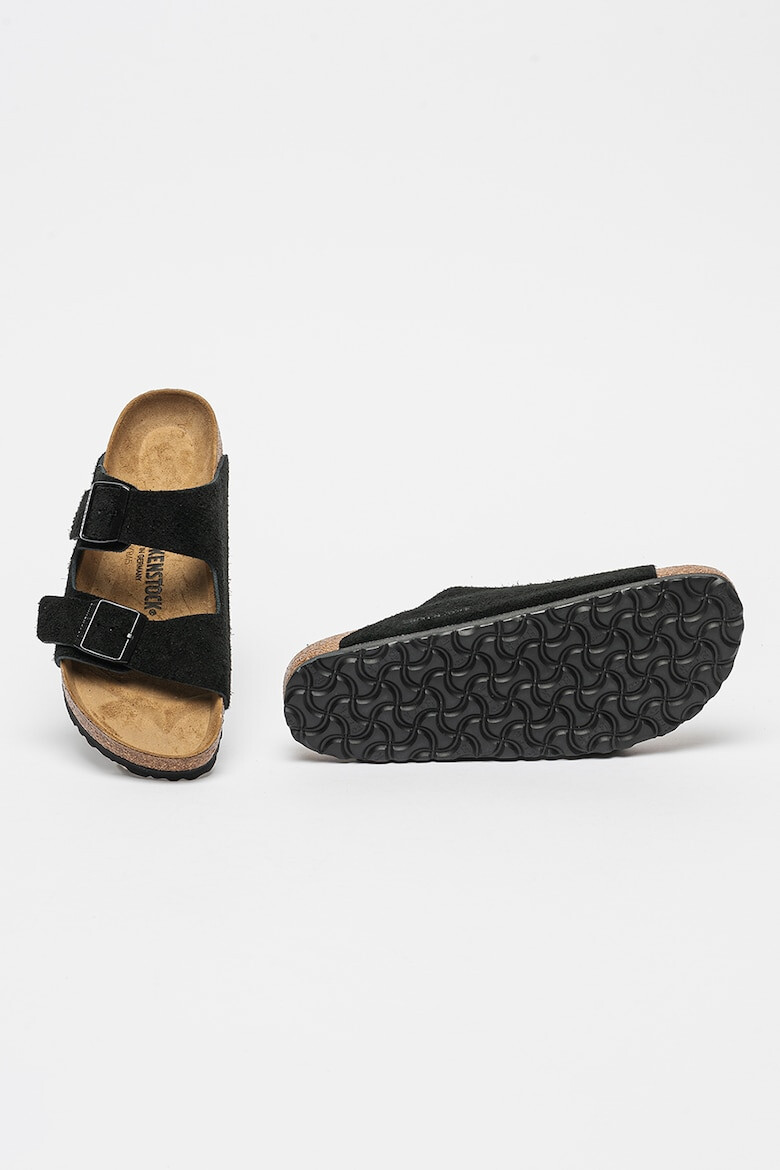 Birkenstock Унисекс велурени чехли Arizona - Pepit.bg