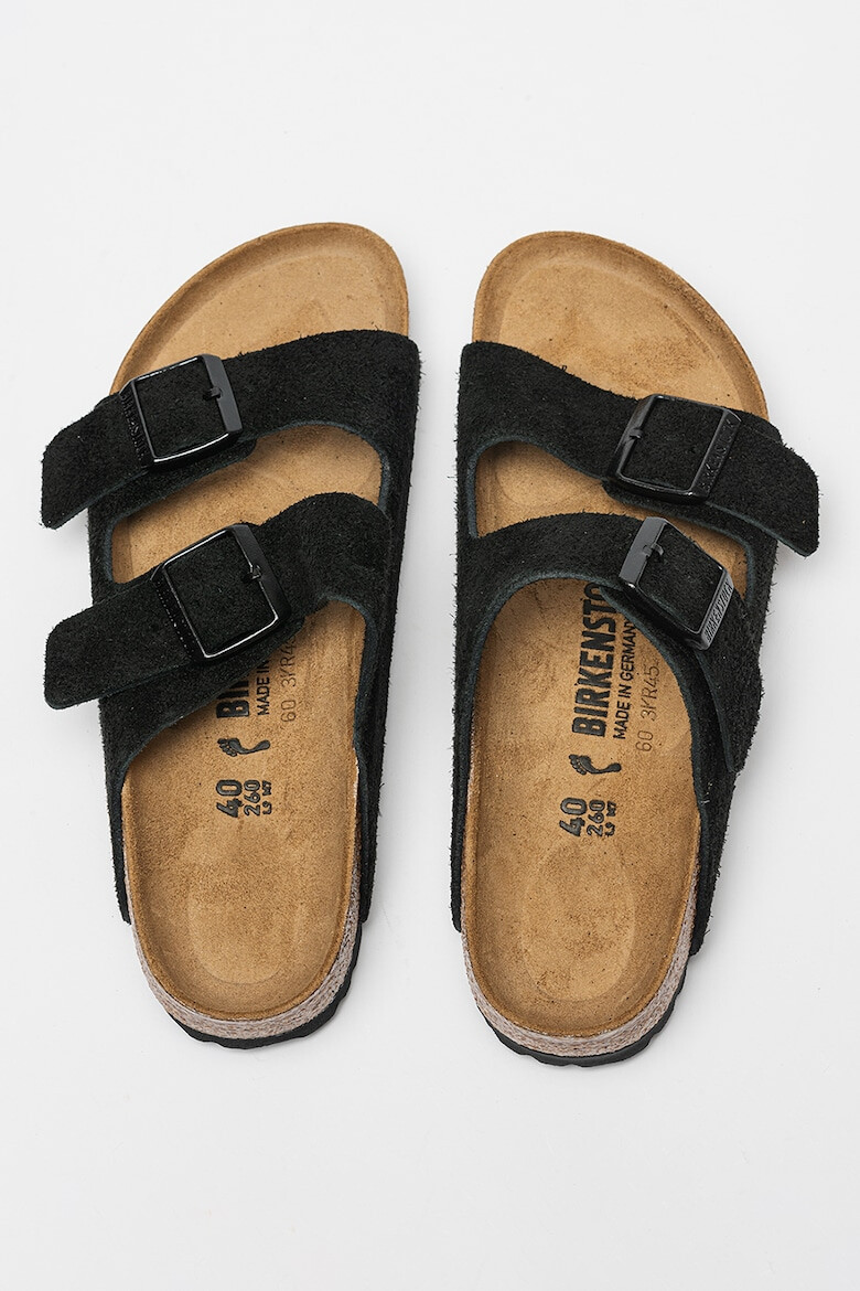 Birkenstock Унисекс велурени чехли Arizona - Pepit.bg