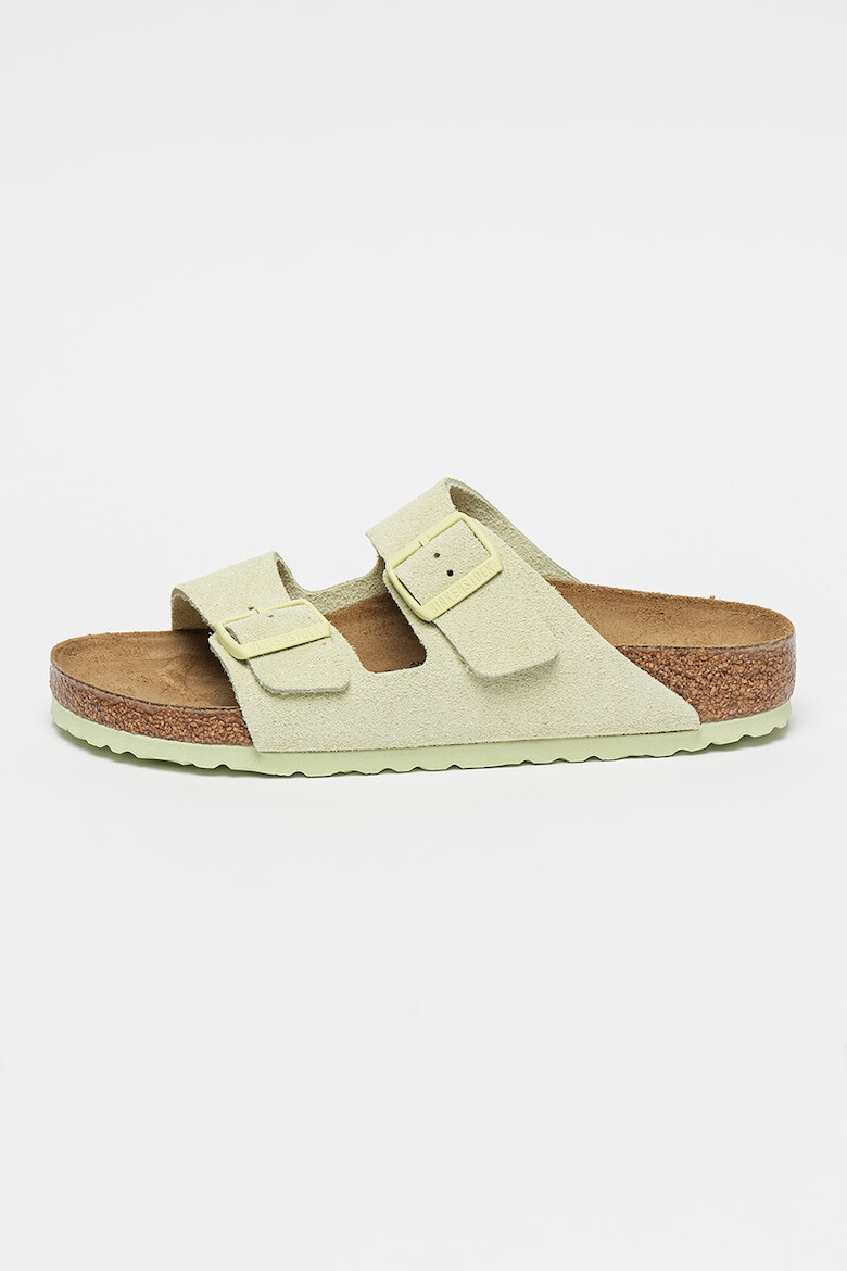 Birkenstock Унисекс велурени чехли Arizona - Pepit.bg