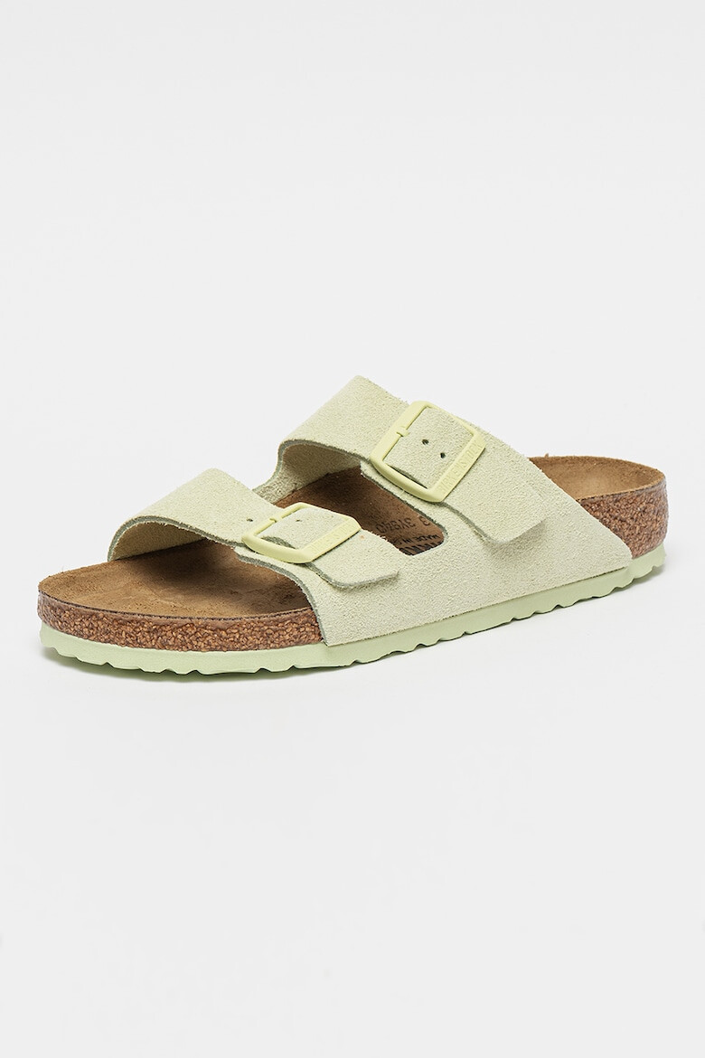 Birkenstock Унисекс велурени чехли Arizona - Pepit.bg