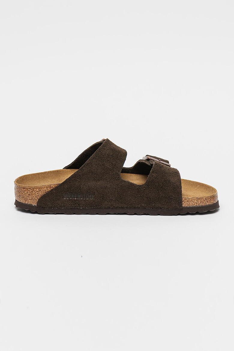 Birkenstock Унисекс велурени чехли Arizona - Pepit.bg