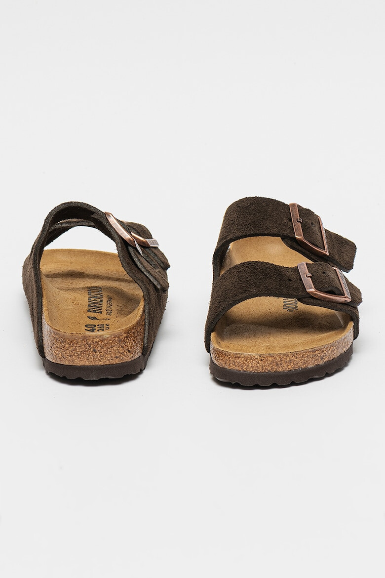 Birkenstock Унисекс велурени чехли Arizona - Pepit.bg