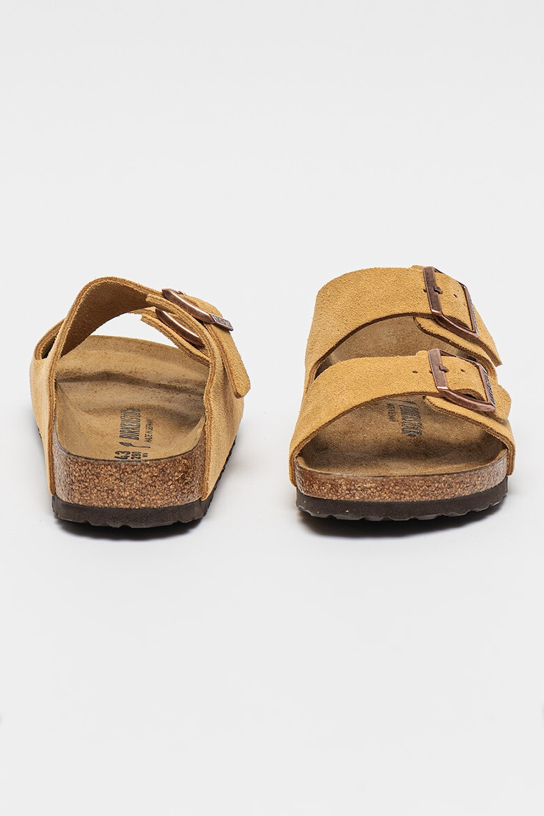 Birkenstock Унисекс велурени чехли Arizona - Pepit.bg