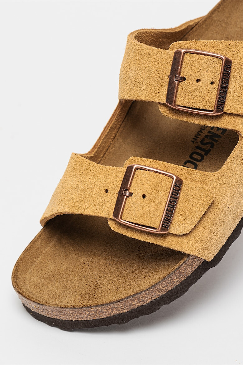 Birkenstock Унисекс велурени чехли Arizona - Pepit.bg