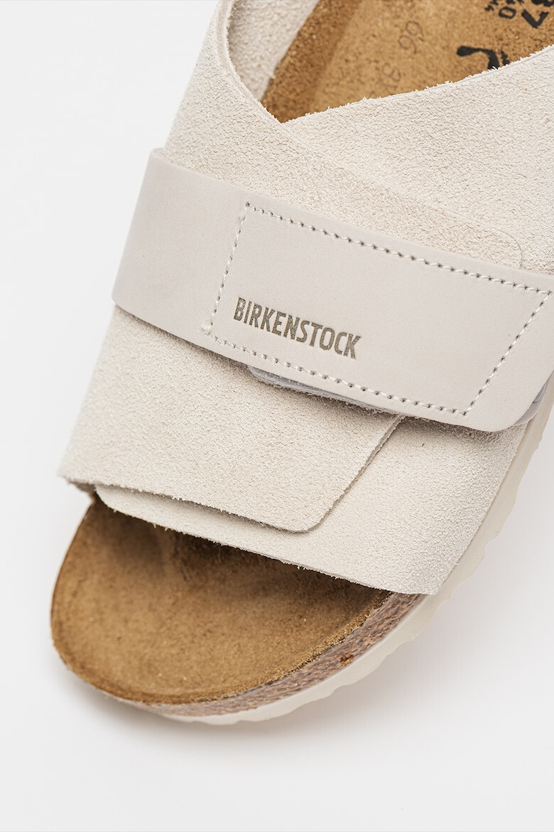 Birkenstock Унисекс велурени чехли Kyoto - Pepit.bg