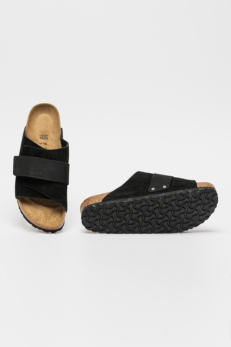 Birkenstock Унисекс велурени чехли Kyoto - Pepit.bg