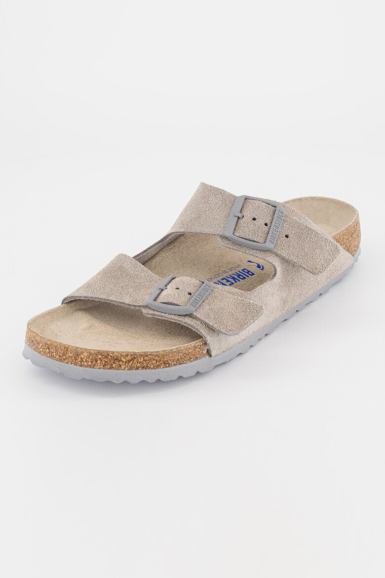 Birkenstock Велурени чехли Arizona - Pepit.bg