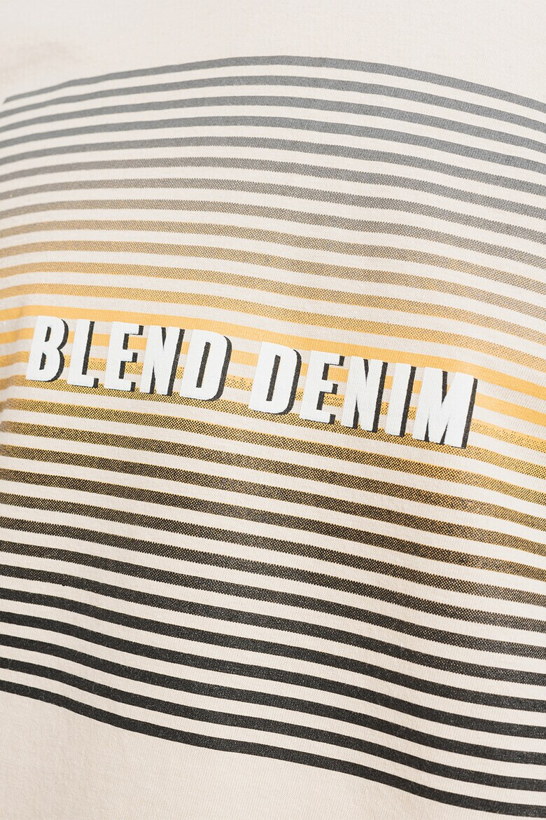 BLEND Тениска с лого - Pepit.bg