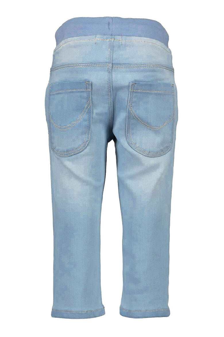 Blue Seven Дънки с ниско дъно и бродерии - Pepit.bg