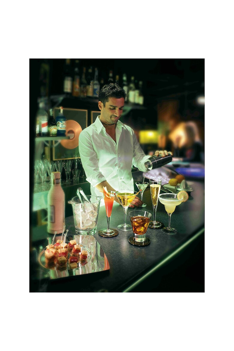 Bormioli Комплект 6 чаши с дръжки за коктейл Bartender стъкл - Pepit.bg