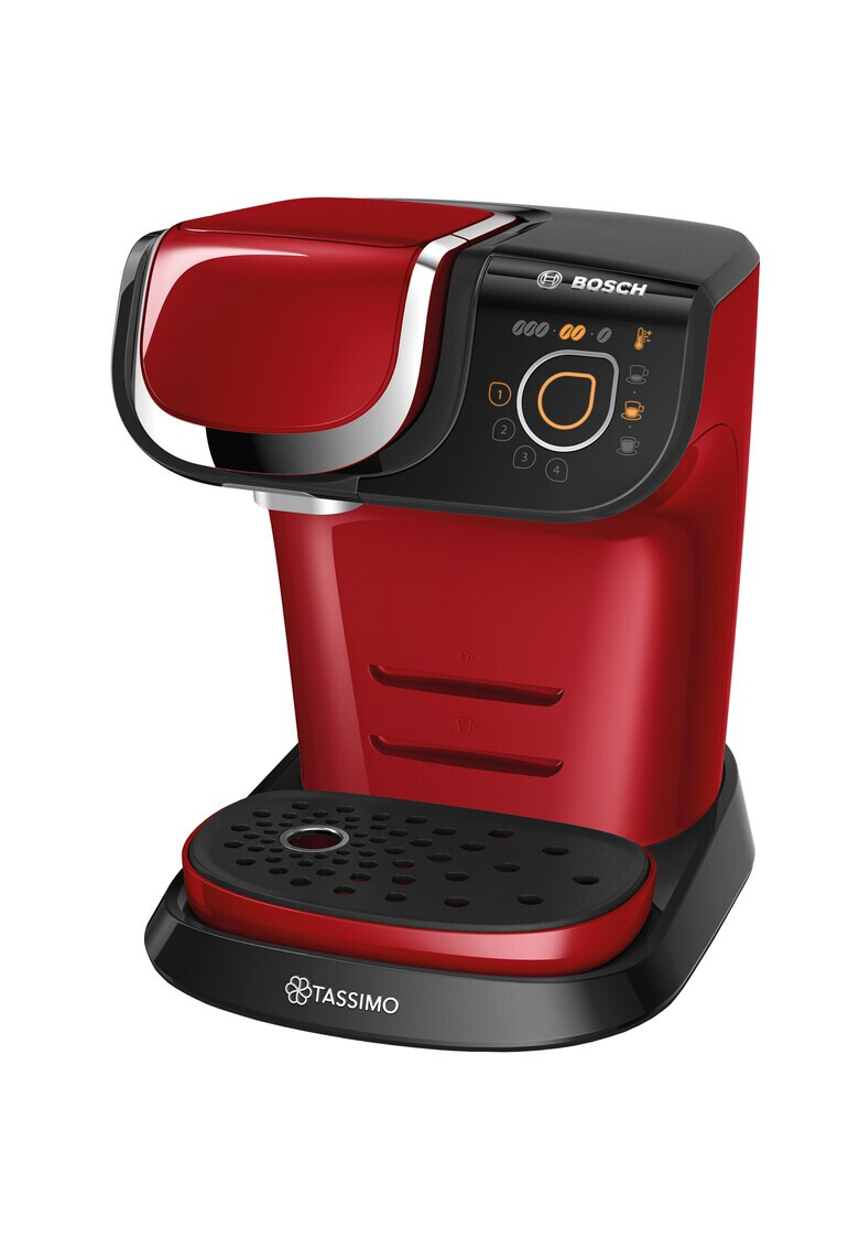 Bosch Tassimo Еспресо машина MY WAY 1500W 1.3 л T-Disc Технология INTELLIBREW Персонализиране на напитките чрез 3 различни степени 4 позиции памет - Pepit.bg