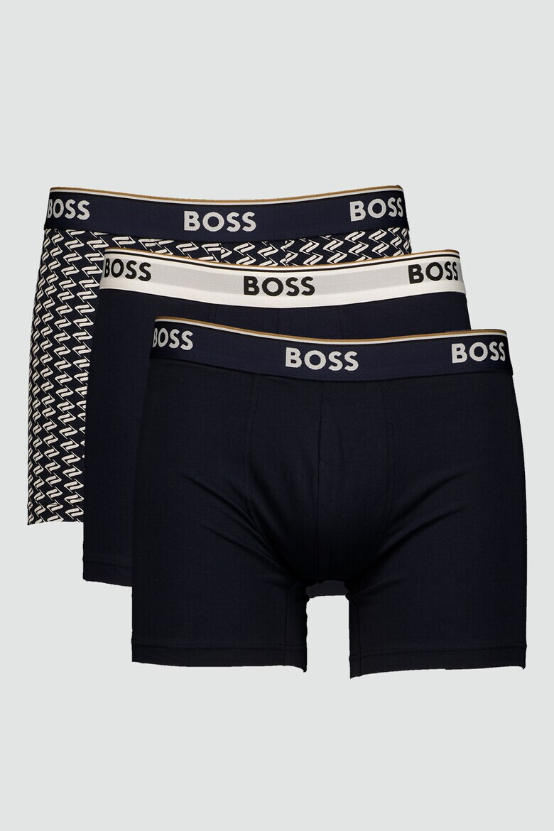 BOSS Боксерки с лого - 3 чифта - Pepit.bg