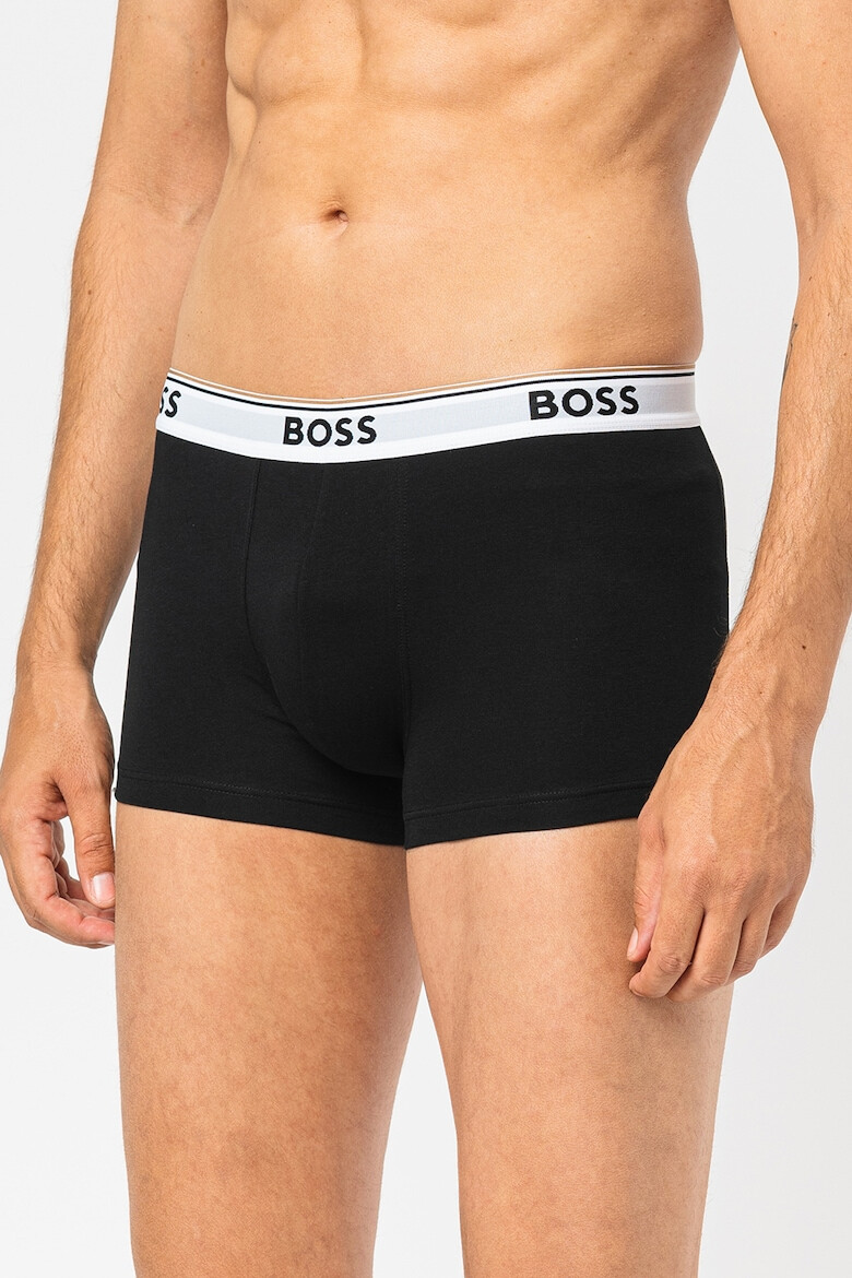 BOSS Боксерки с лого на талията - 3 чифта - Pepit.bg