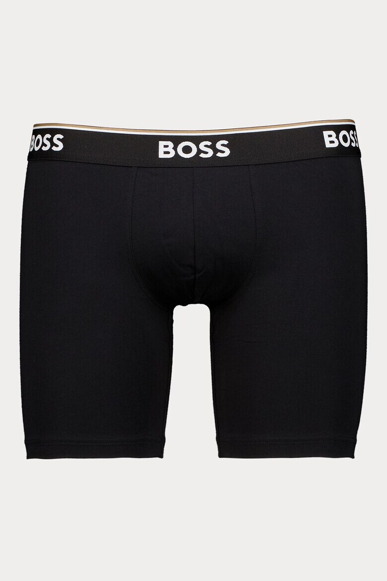 BOSS Боксерки с лого на талията - 3 чифта - Pepit.bg