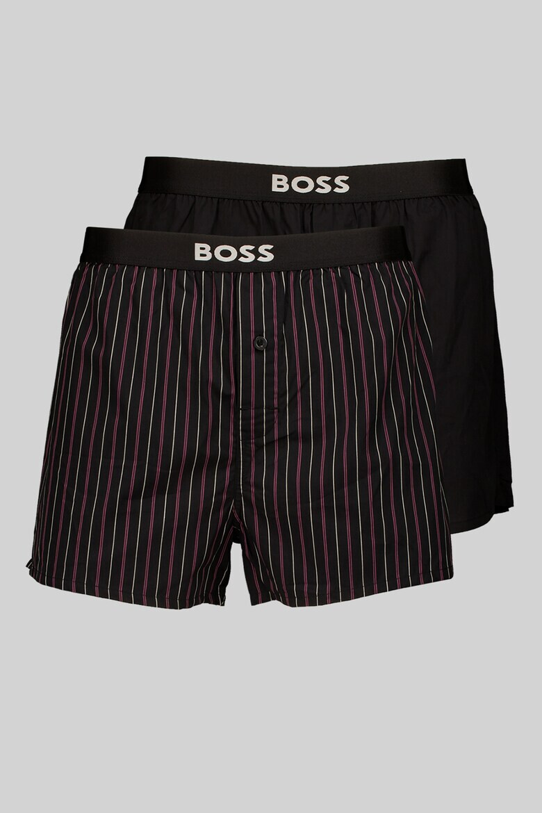 BOSS Боксерки с принт - 2 чифта - Pepit.bg