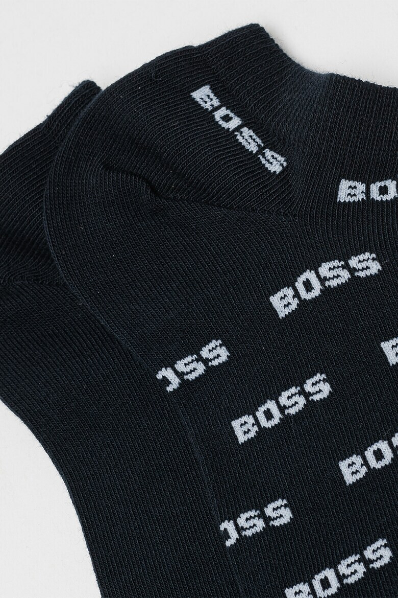 BOSS Чорапи до глезена с лого - 2 чифта - Pepit.bg