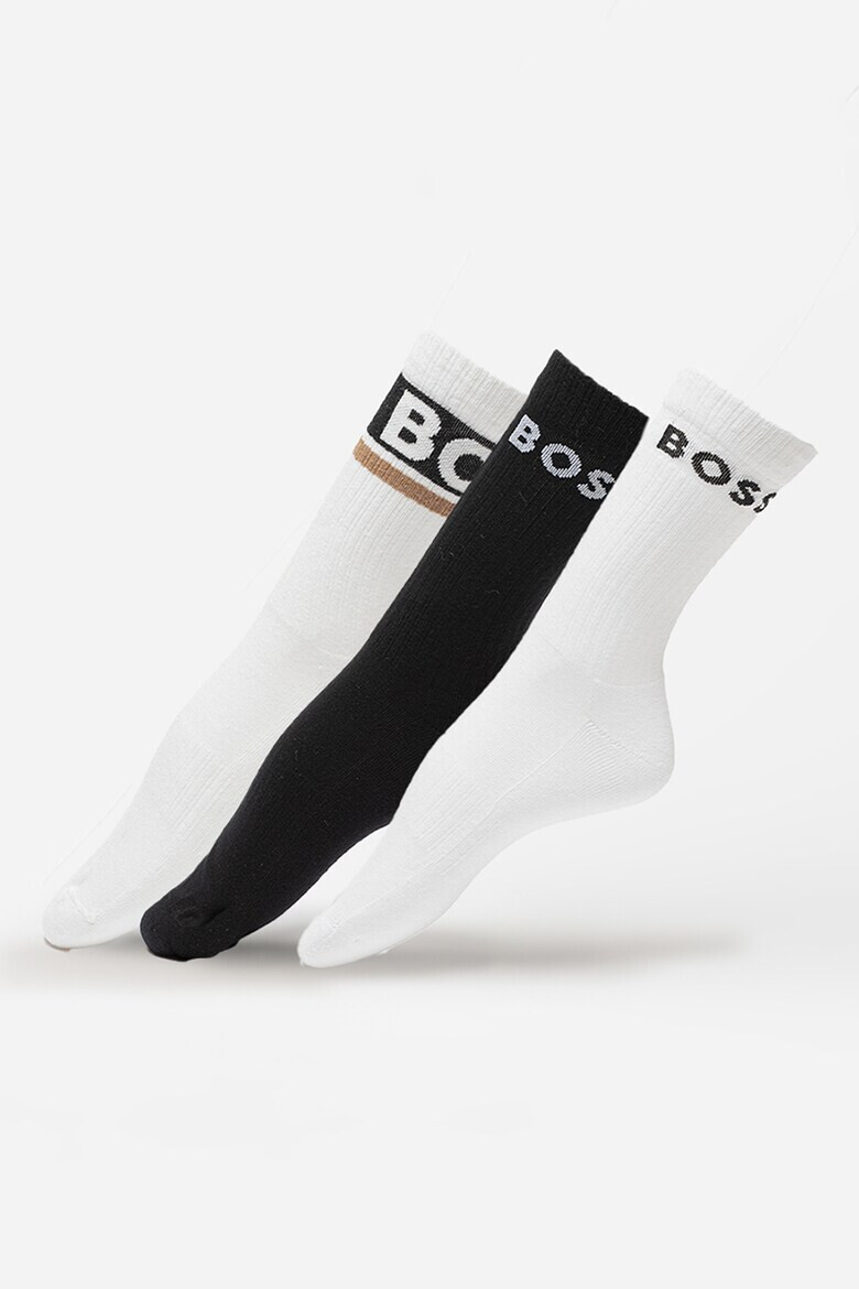 BOSS Дълги чорапи - 3 чифта - Pepit.bg