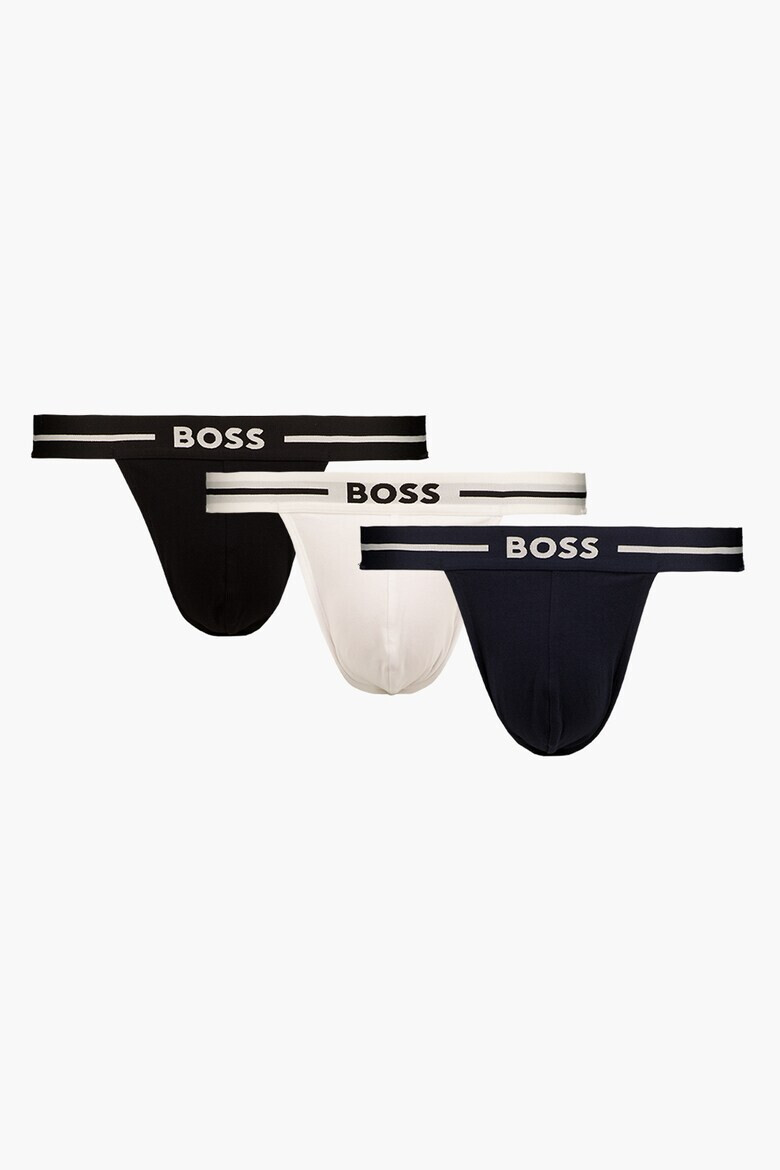 BOSS Джогстрап с лого - 3 чифта - Pepit.bg