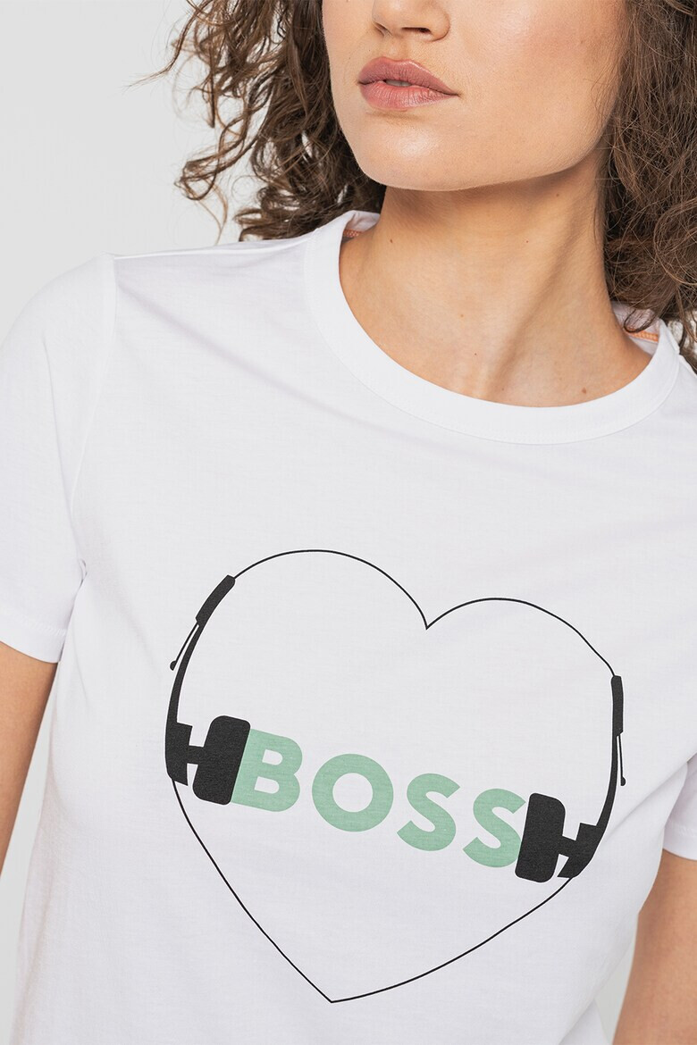 BOSS HUGO Тениска с лого - Pepit.bg
