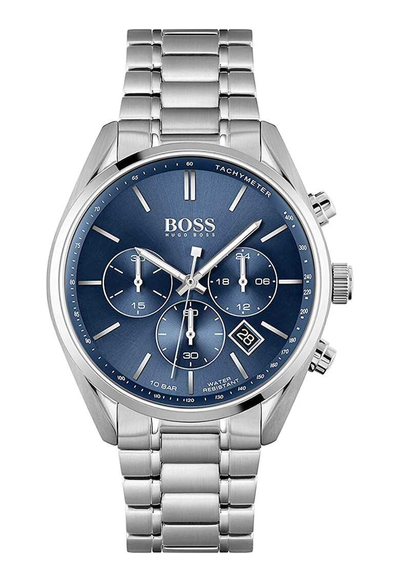 BOSS Иноксов часовник с хронограф - Pepit.bg