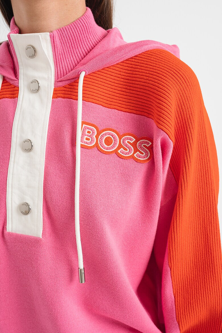 BOSS Худи Freta с контрасти - Pepit.bg