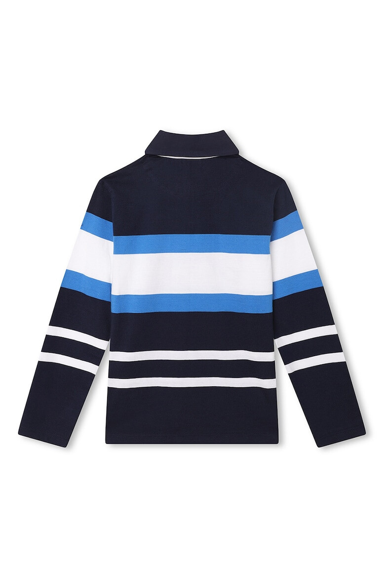BOSS Kidswear Блуза с яка и лого - Pepit.bg