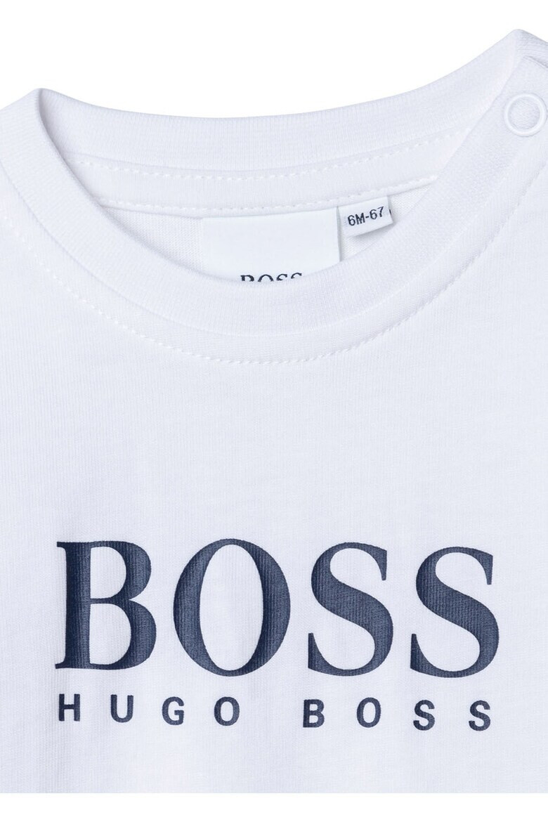 BOSS Kidswear Блуза с лого - Pepit.bg