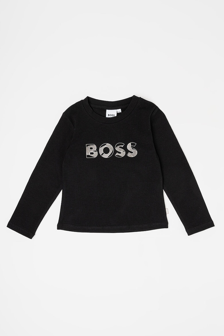 BOSS Kidswear Блуза с лого - Pepit.bg