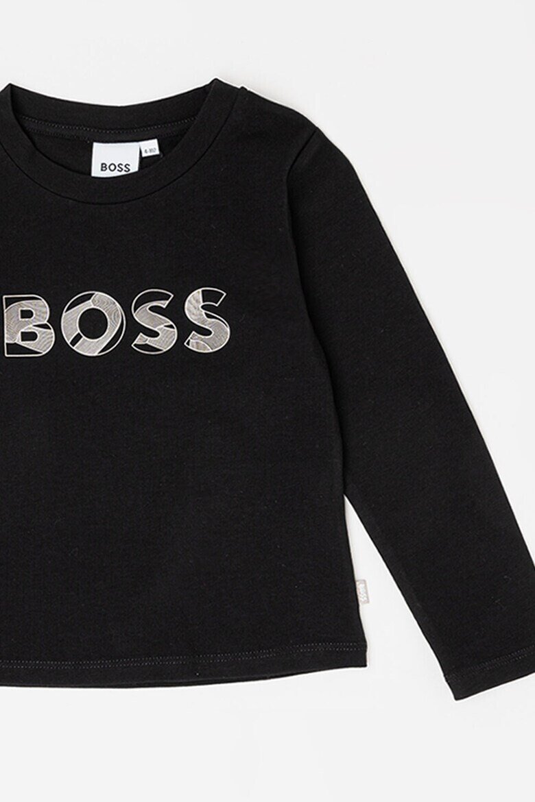 BOSS Kidswear Блуза с лого - Pepit.bg