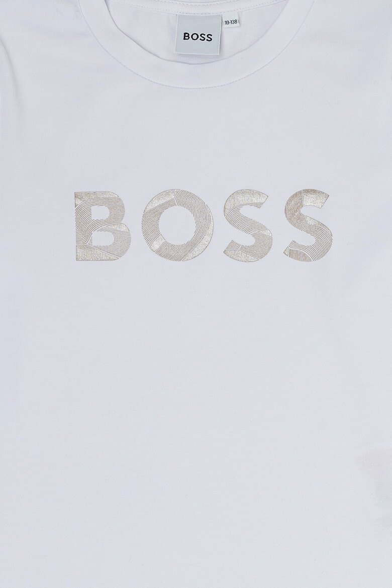 BOSS Kidswear Блуза с лого - Pepit.bg