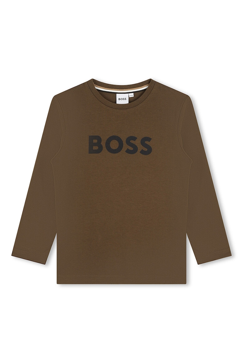 BOSS Kidswear Блуза с лого - Pepit.bg