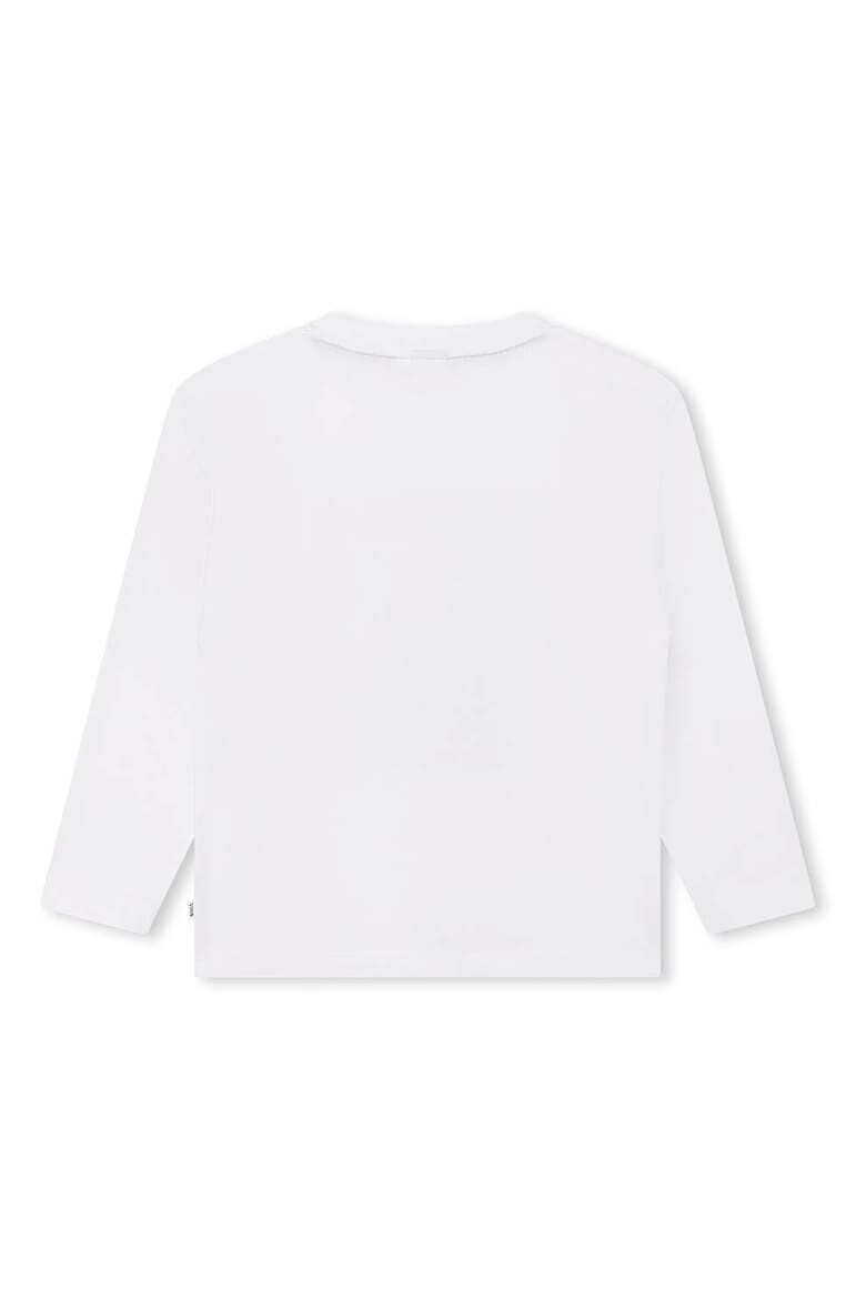 BOSS Kidswear Блуза с лого - Pepit.bg