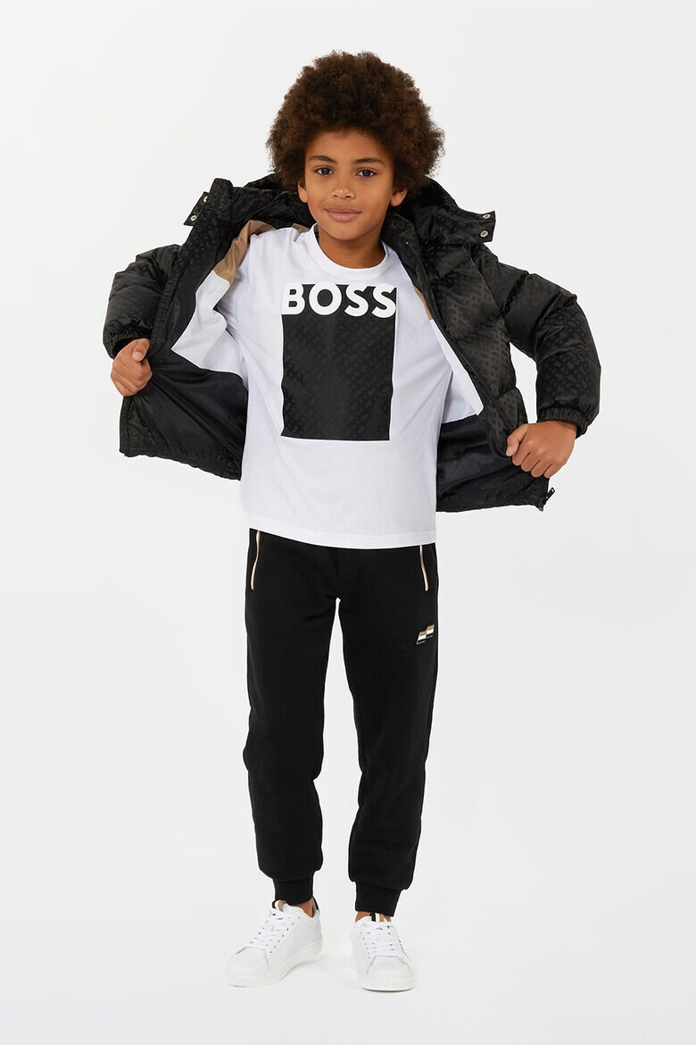 BOSS Kidswear Блуза с лого - Pepit.bg