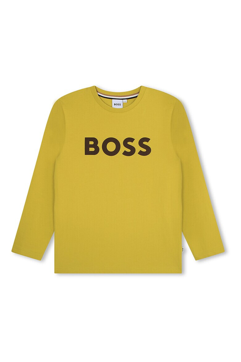 BOSS Kidswear Блуза с лого - Pepit.bg