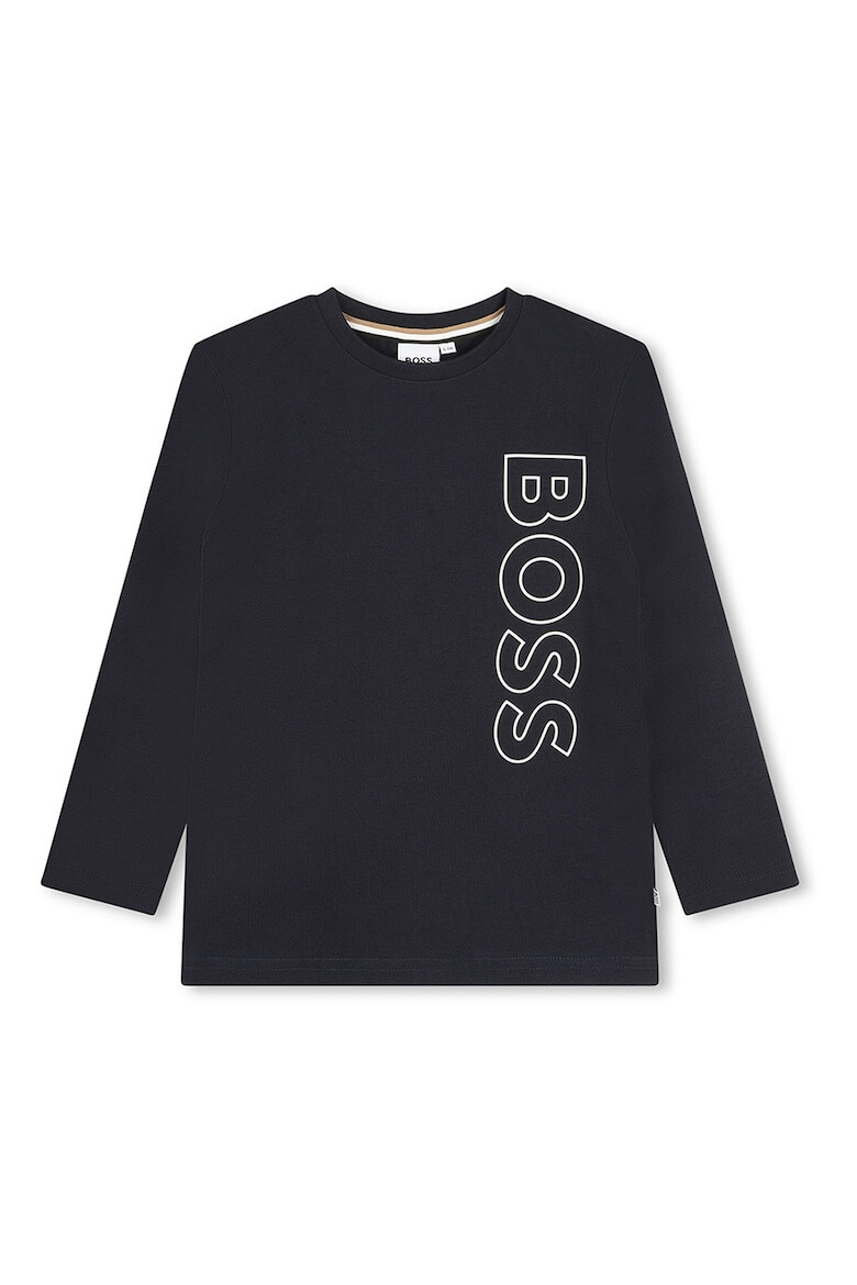 BOSS Kidswear Блуза с лого - Pepit.bg