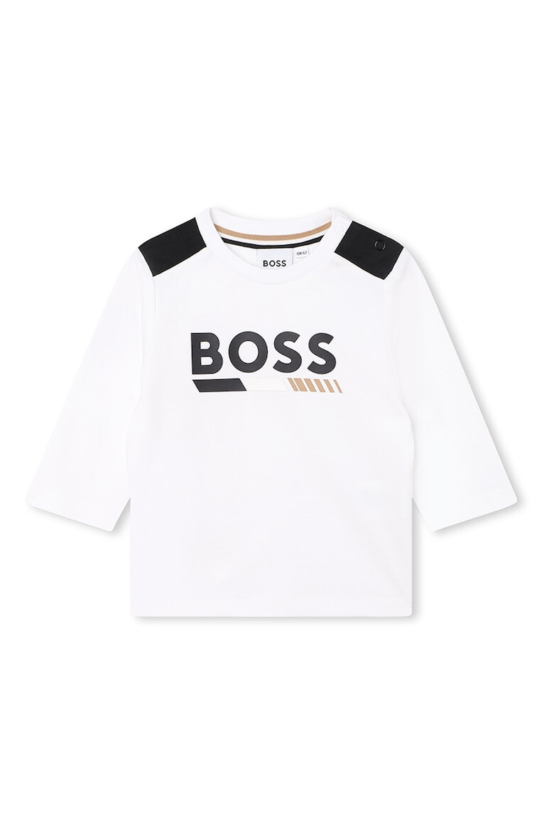 BOSS Kidswear Блуза с лого - Pepit.bg