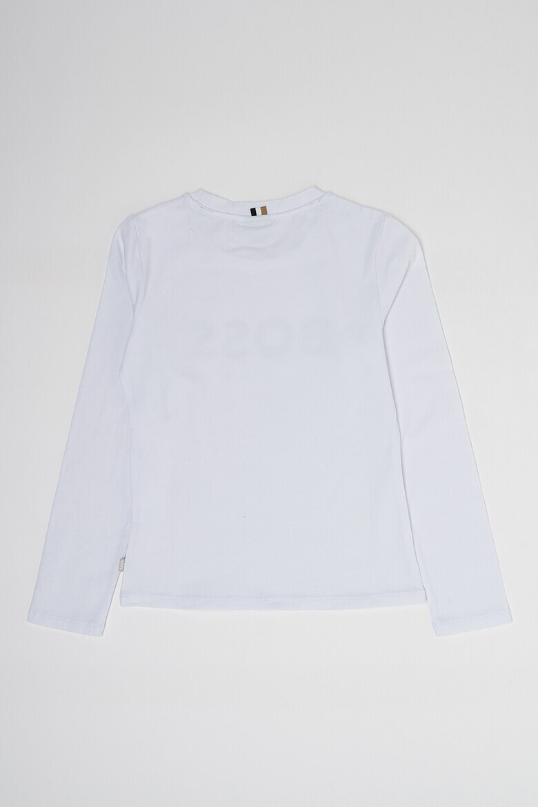 BOSS Kidswear Блуза с лого - Pepit.bg