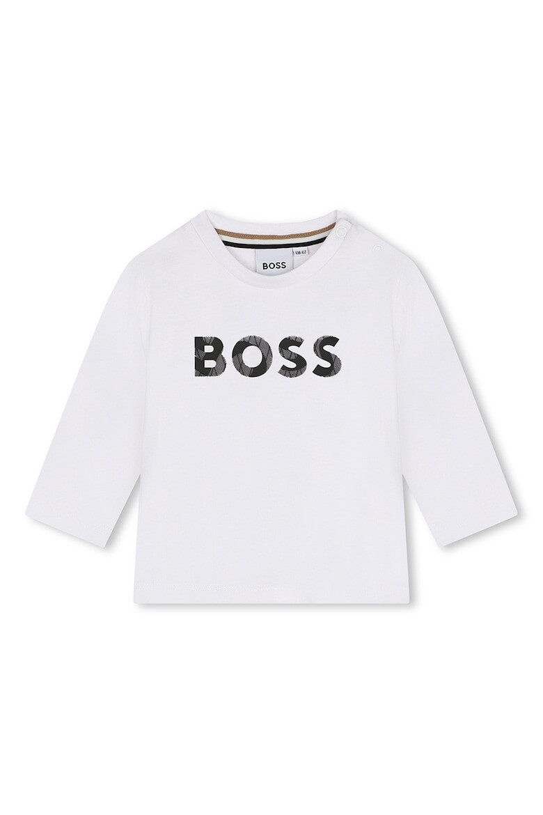 BOSS Kidswear Блуза с лого - Pepit.bg