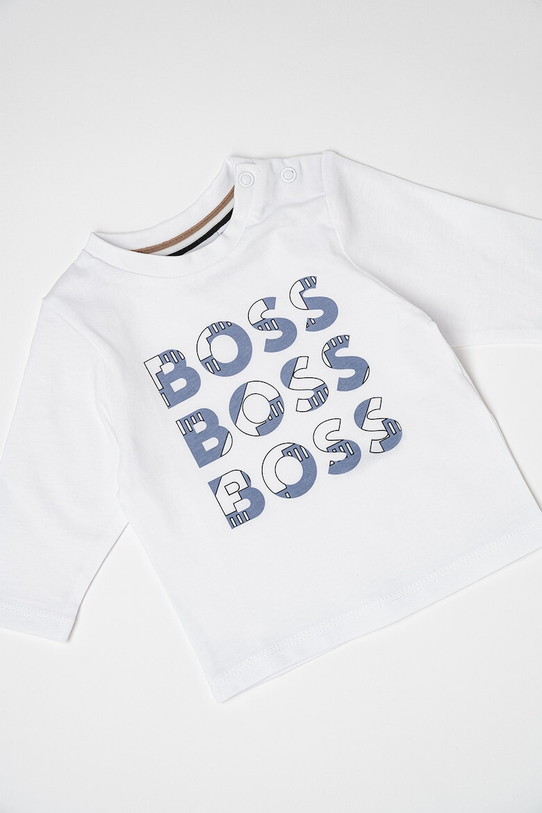 BOSS Kidswear Блуза с лого - Pepit.bg