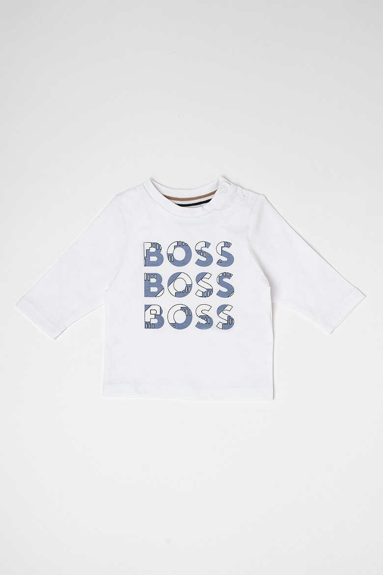 BOSS Kidswear Блуза с лого - Pepit.bg