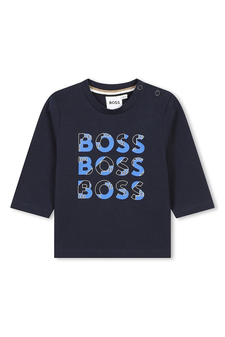 BOSS Kidswear Блуза с лого - Pepit.bg
