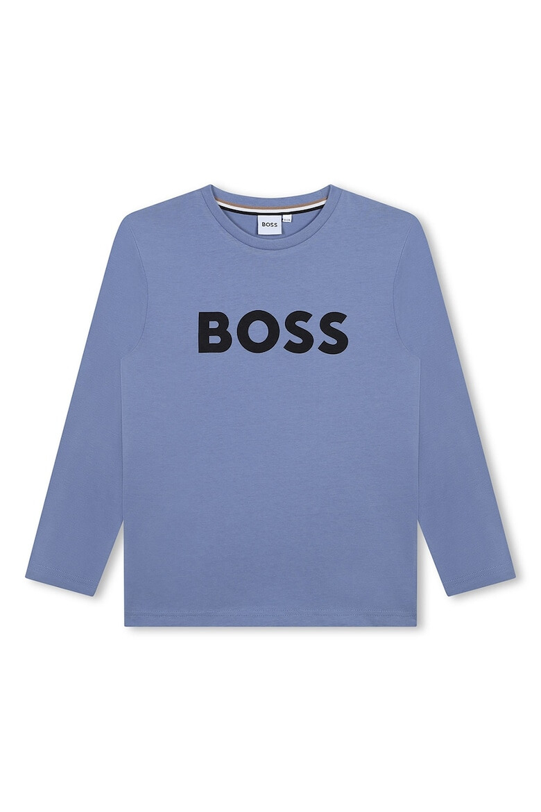 BOSS Kidswear Блуза с лого - Pepit.bg