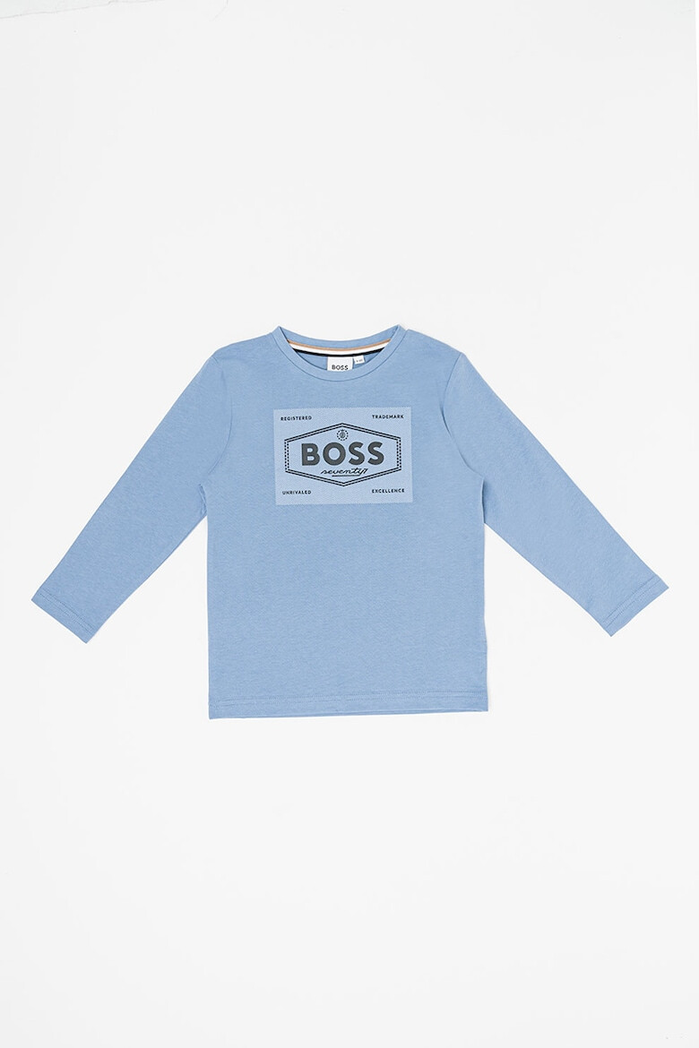 BOSS Kidswear Блуза с лого - Pepit.bg