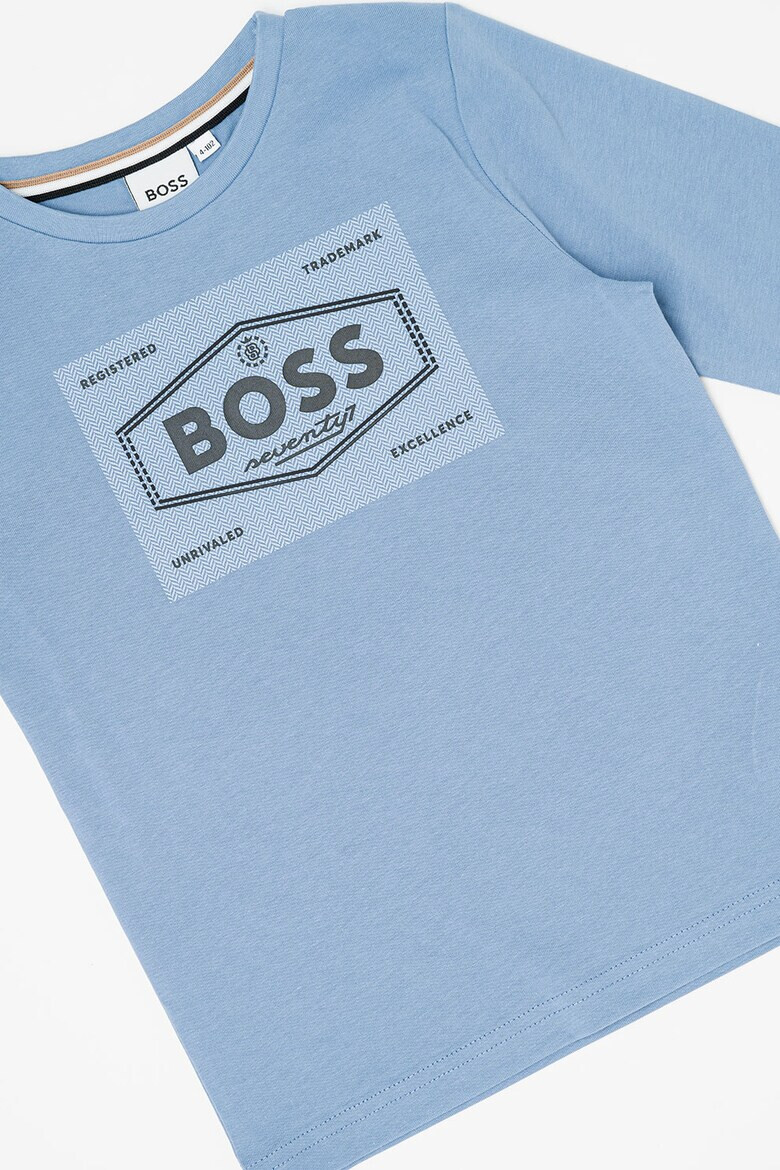 BOSS Kidswear Блуза с лого - Pepit.bg