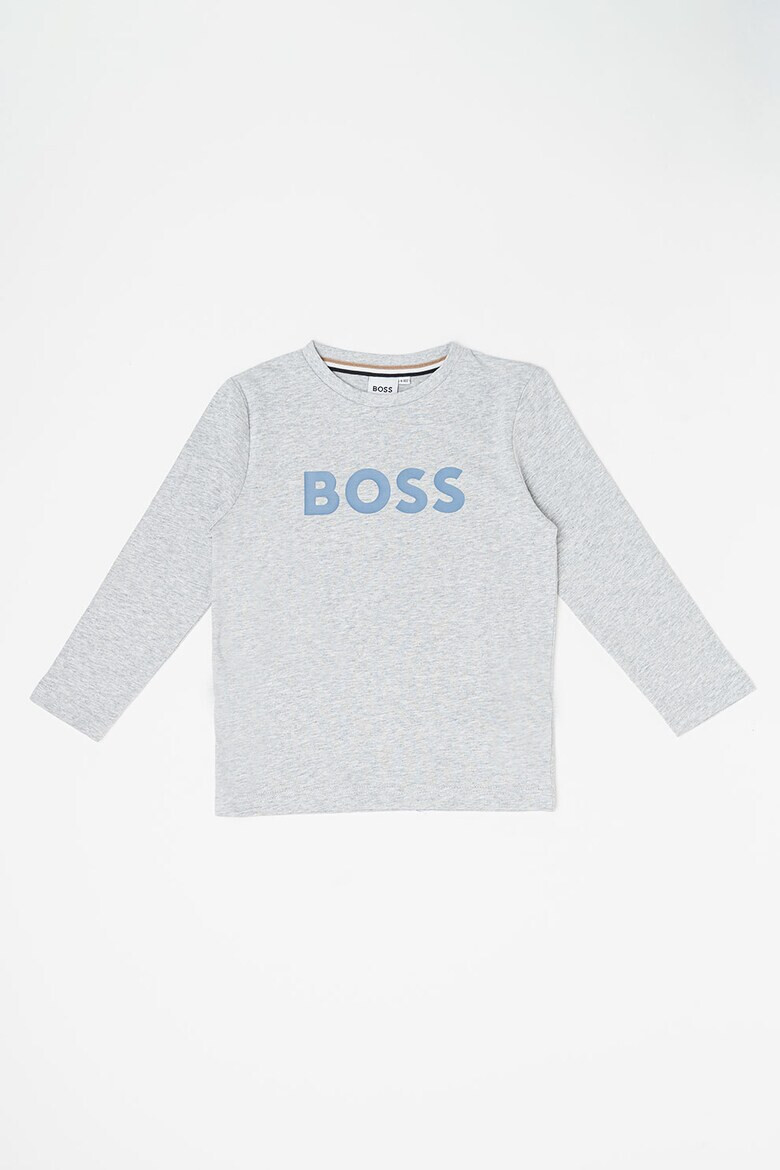 BOSS Kidswear Блуза с лого - Pepit.bg
