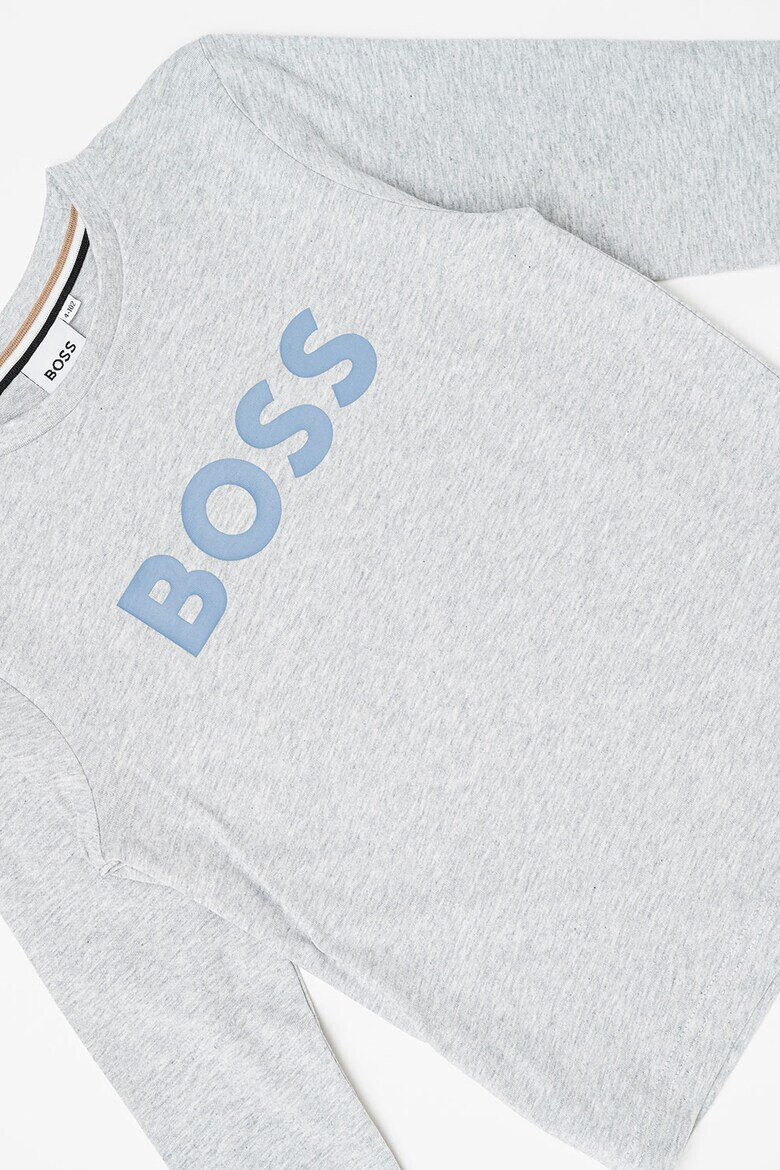 BOSS Kidswear Блуза с лого - Pepit.bg
