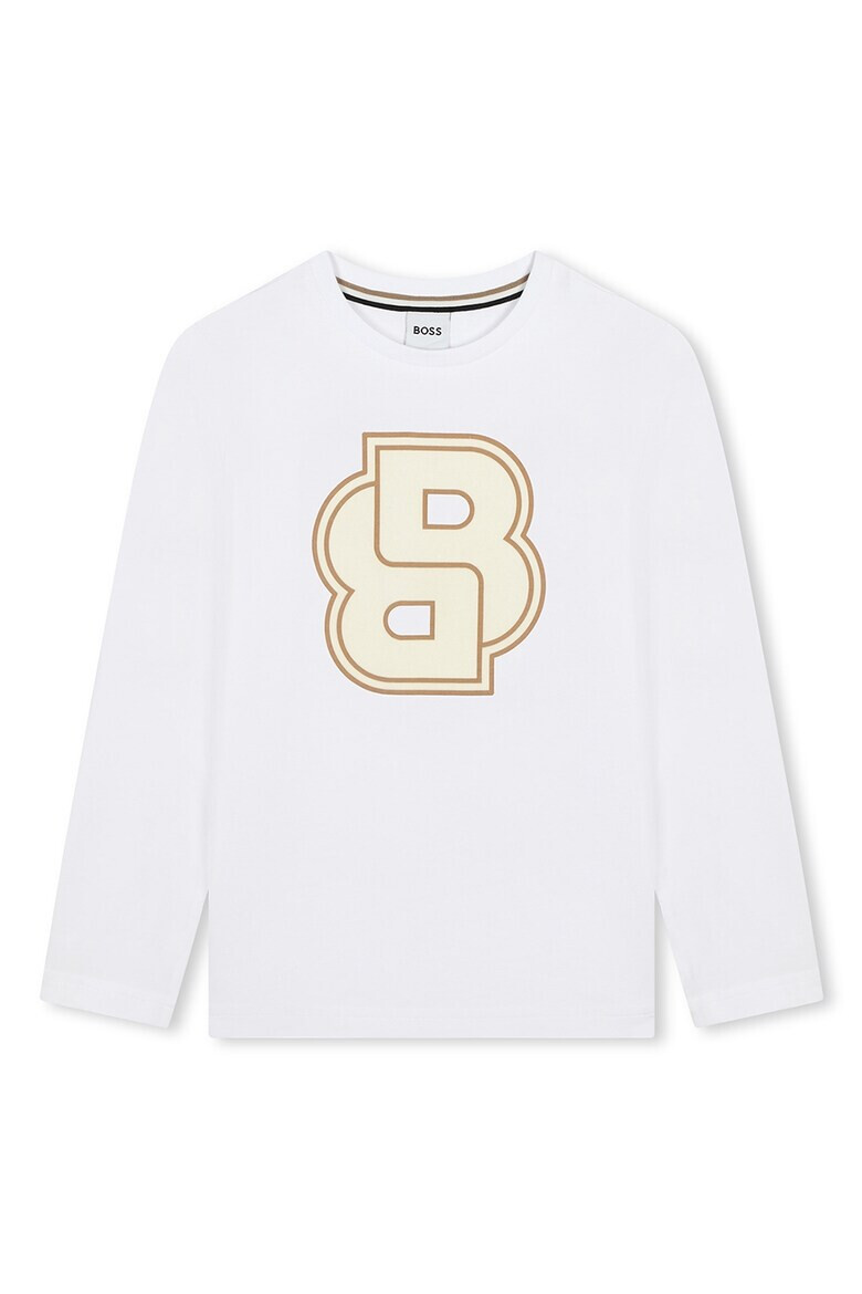 BOSS Kidswear Блуза с лого - Pepit.bg