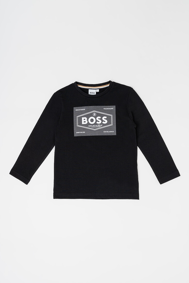 BOSS Kidswear Блуза с лого - Pepit.bg