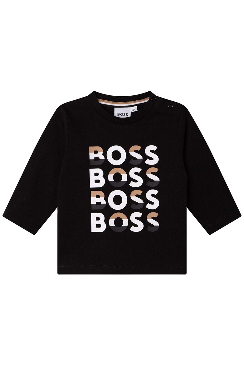 BOSS Kidswear Блуза с лого - Pepit.bg