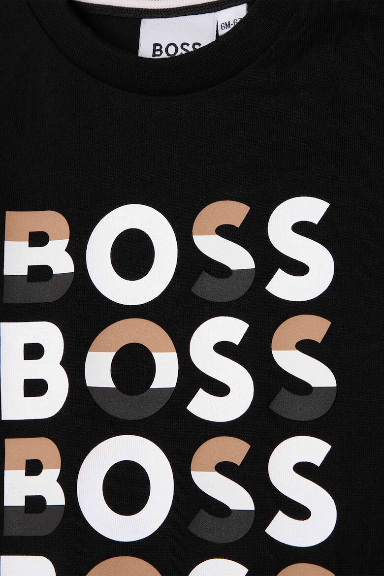 BOSS Kidswear Блуза с лого - Pepit.bg